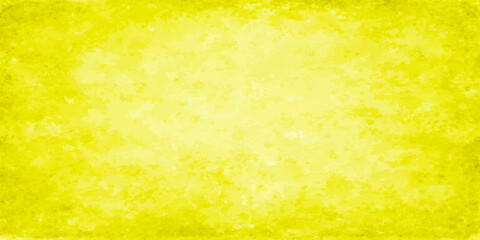 Fototapeta premium A yellow grunge abstract background with a textured vintage paper pattern features an aged antique parchment design on a worn retro wall backdrop for an ancient artistic look