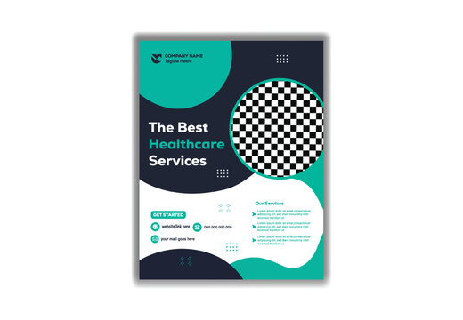 The best healthcare services template vector template  illustrations for a professional 