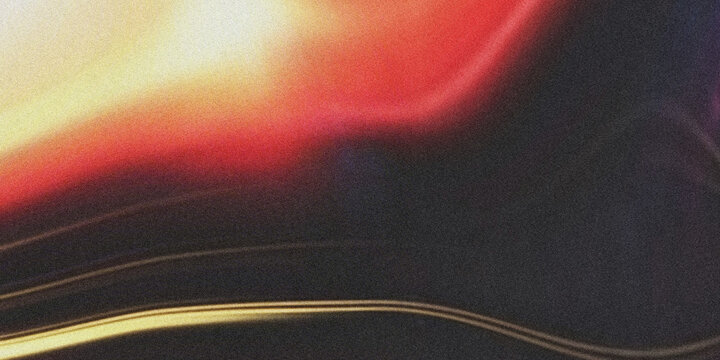 A colorful abstract image with a black background