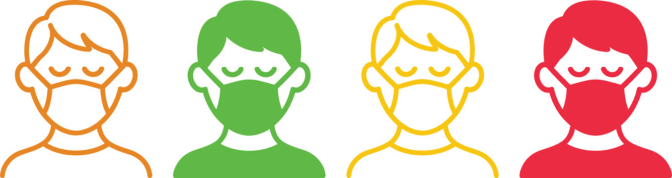 Colorful illustration of four animated animal heads with distinct personalities