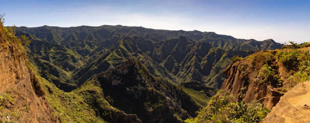 Anaga rural park mountains and lush green canyons © Paul