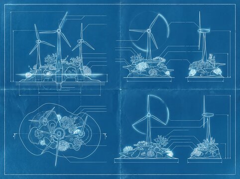 Offshore Wind Farm and Artificial Reef Blueprint for Sustainable Energy and Marine Ecosystem Design