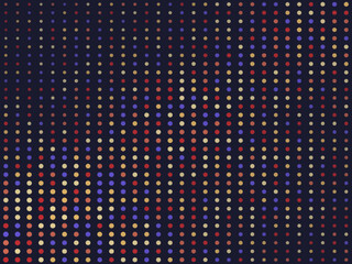 Obraz premium Data Visualization Style Grid Pattern Abstract Art