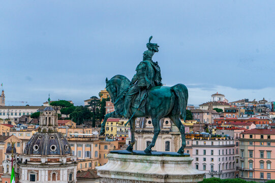 Estatua de Vittorio Emanuelle ll