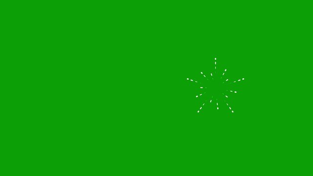 Glowing ellipse blast, shiny pop-up explosion, circle bursting firework, festival animation, green screen, 4k loop, motion graphics, cartoon game fx, energy burst, line blast, smoke plume.