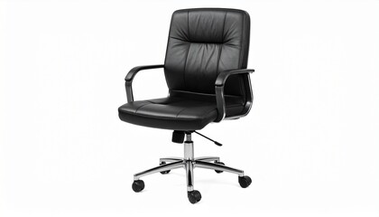 Fototapeta premium black office chair