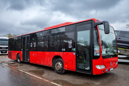 Koblenz, Germany - March 28, 2026: VRN Verkehrsverbund Rhein-Neckar Mercedes-Benz Citaro bus