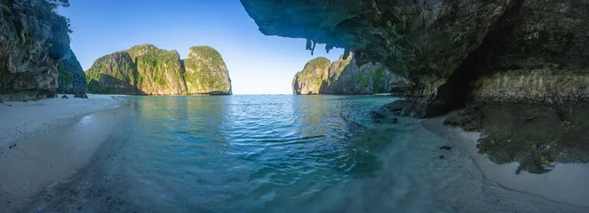 maya bay on ko phi phi and tropical islands in the andaman sea in thailand © Christian B.