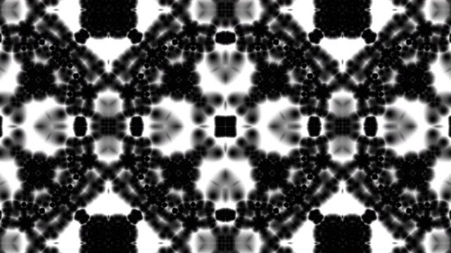 Apollonian Gasket Fractal Infinite Tangent Circles Background Abstract Monochrome 4K Video Background