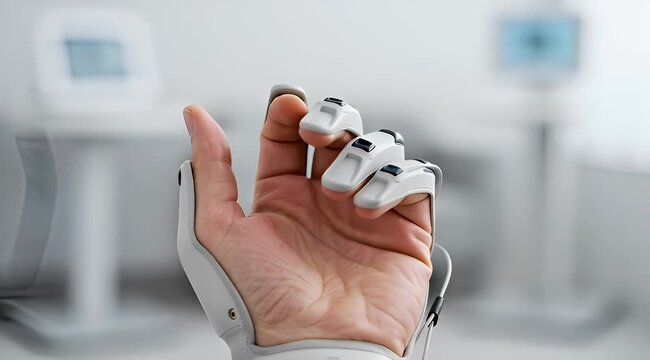 Innovative rehabilitation device enhancing hand mobility and functionality in a clinical setting