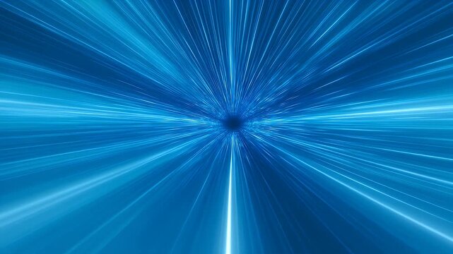 Hyperdrive light speed tunnel, blue warp drive motion, futuristic space travel background