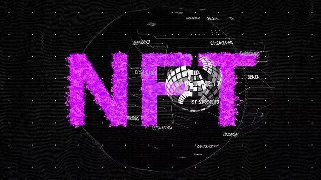 Animation of neon christmas greetings over textured background