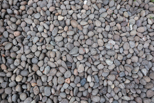 Seamless Grey Pebble Texture Background &ndash; Natural Stone Surface for Design