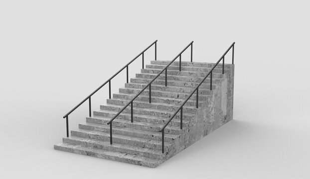 crossover stairway platform