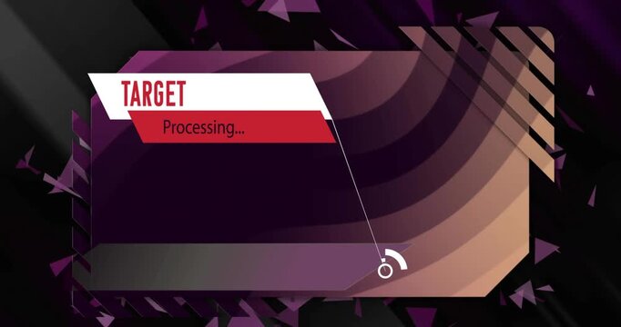 Digital animation of film network of connections over multiple arrow icons against white background