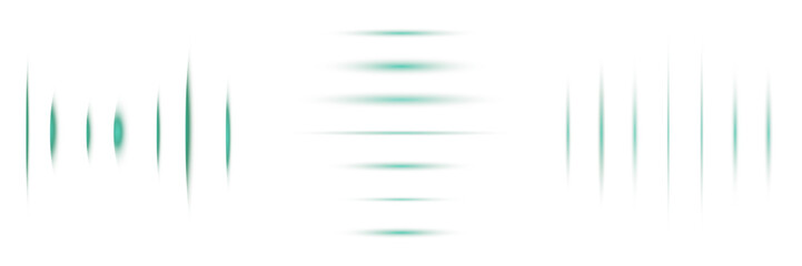 Obraz premium Abstract Teal Sound Wave Pattern for Digital Audio Editing and Music Production Software