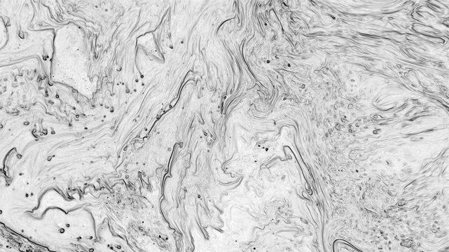 Highly detailed organic paint texture with an etched pencil-like effect. Complex grey monochrome patterns for professional artistic backgrounds.