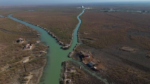 The Al-Jubaysh Marshes, located in Dhi Qar, Iraq, are part of the Mesopotamian marshlands, one of the world's largest wetland ecosystems. Known for their rich biodiversity, these marshes are home to u