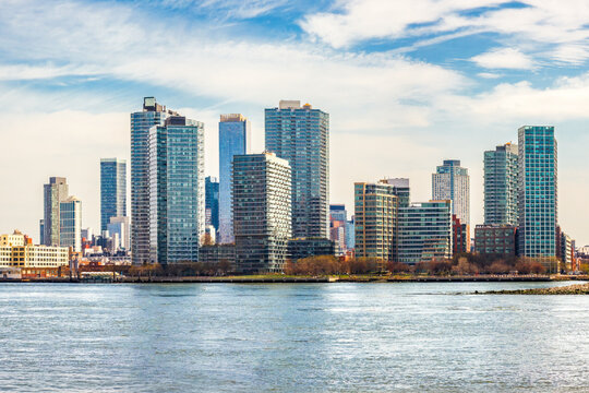 Long Island City skyline in New York City