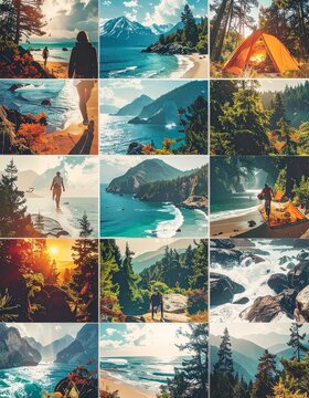 Stunning collection of diverse outdoor adventures and breathtaking natural landscapes.