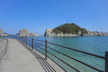 Obraz premium 浄土ヶ浜