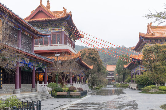 West putuo buddha temple in Guiyang Guizhou China