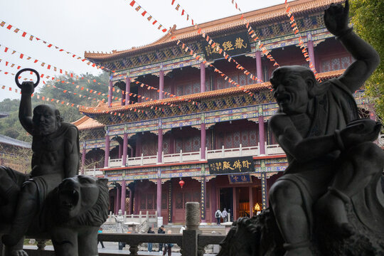 West putuo buddha temple in Guiyang Guizhou China
