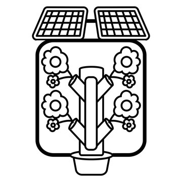 Hydrophonic Solar Powered System