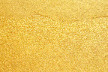 Fototapeta premium Gold cement wall bright background