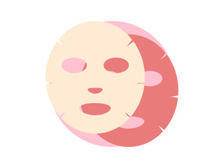 Obraz premium Face mask icon. Beauty icon design. Flat vector icon style.