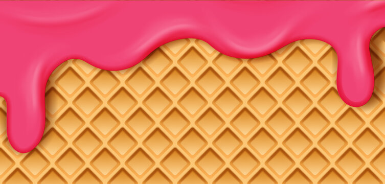 Chocolate wafer biscuit texture with crunchy waffle structure, sweet bakery pattern, perfect for backgrounds, prints, and graphic layouts, wafer biscuit texture