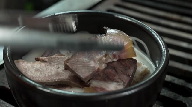 먹을것, 고기, 식사, 맛있는, 건강한, 요리, 미식가, 소고기, 곰탕, 쉐프, 점심