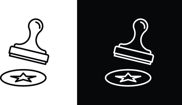Rubber stamp icon