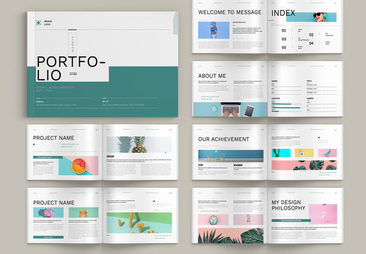 Modern Portfolio Landscape Layout