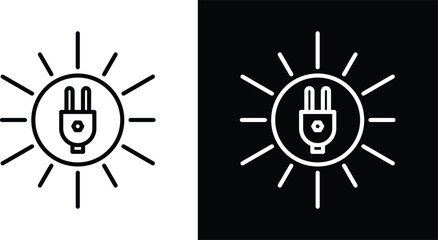 Solar energy icon © mila