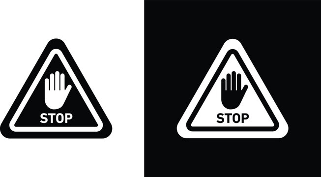 Stop security sign