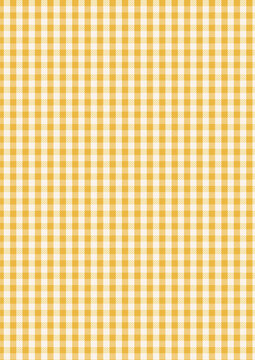 yellow gingham fabric