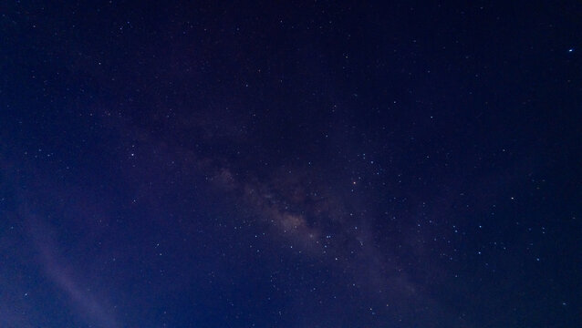 Milky Way Galaxy in Night Sky