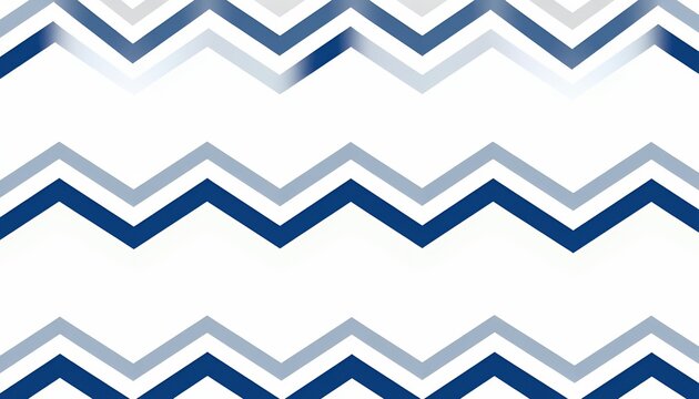 Blue zigzag chevron pattern background, geometric design