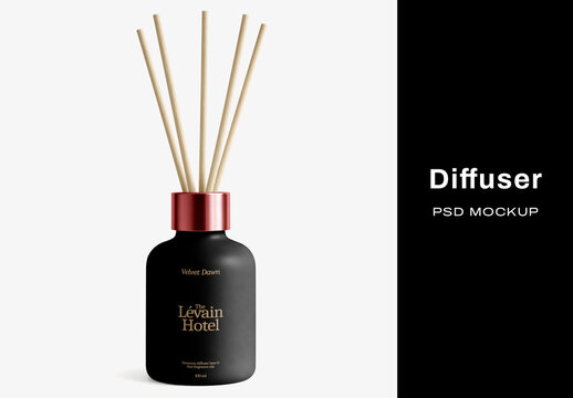 Elegant Diffuser Mockup Design PSD