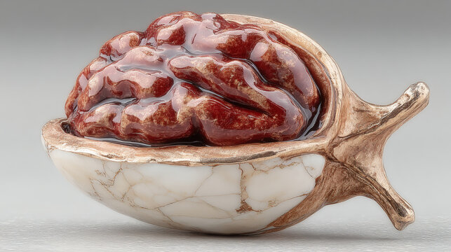 Brain in walnut shell
