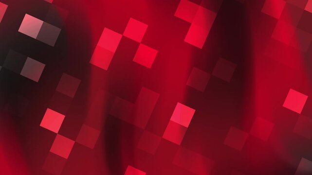 animated red black and gray gradient background scattered square pattern for design projects, backgrounds, prints, branding, textiles, and modern artistic concepts.