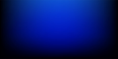 Fototapeta premium Rich Deep Blue Gradient Grainy Background. Textured blue gradient abstraction backdrop. Dark blue color abstract background with noise texture.