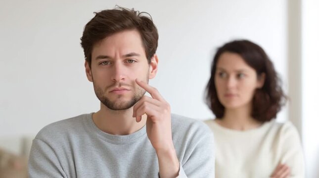 Mutual mistrust between spouses