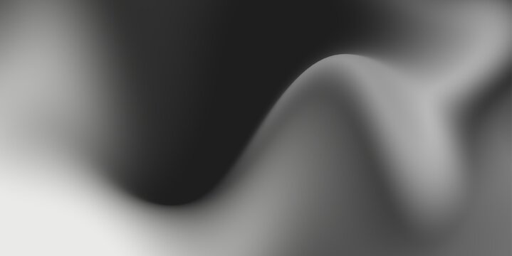 Monochrome abstract wave background for luxury presentation cover and modern website hero image