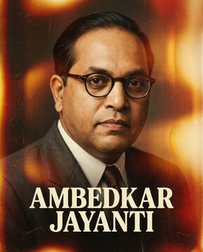 B. R. Ambedkar Jayanti Indian Babasaheb Day Celebration