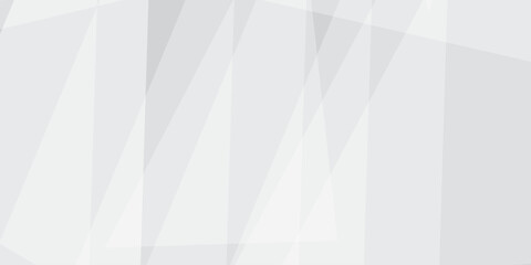 Fototapeta premium Soft grey abstract polygon background minimal geometric pattern clean modern design texture