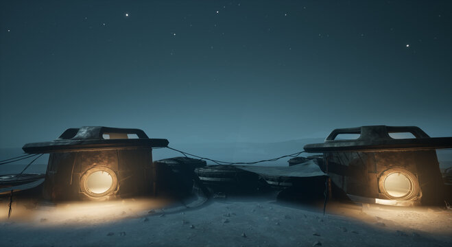 孤独な塔_星の下の前哨基地