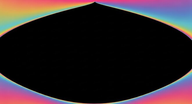 Conceptual image showing an immense, impenetrable, absolute deep black void, symbolizing abstract lack, nothingness, and non-existence, background, lack, vast