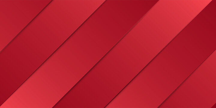 Red bright line cut shadow abstract background vector illustration for presentation design. Abstract modern background gradient color. Red maroon and white gradient with stylish line and squar